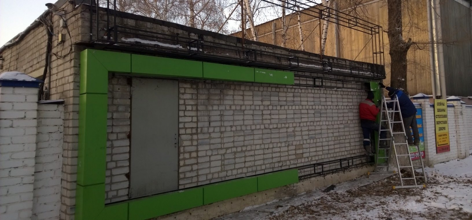 Вентилируемый фасад в Воронеже